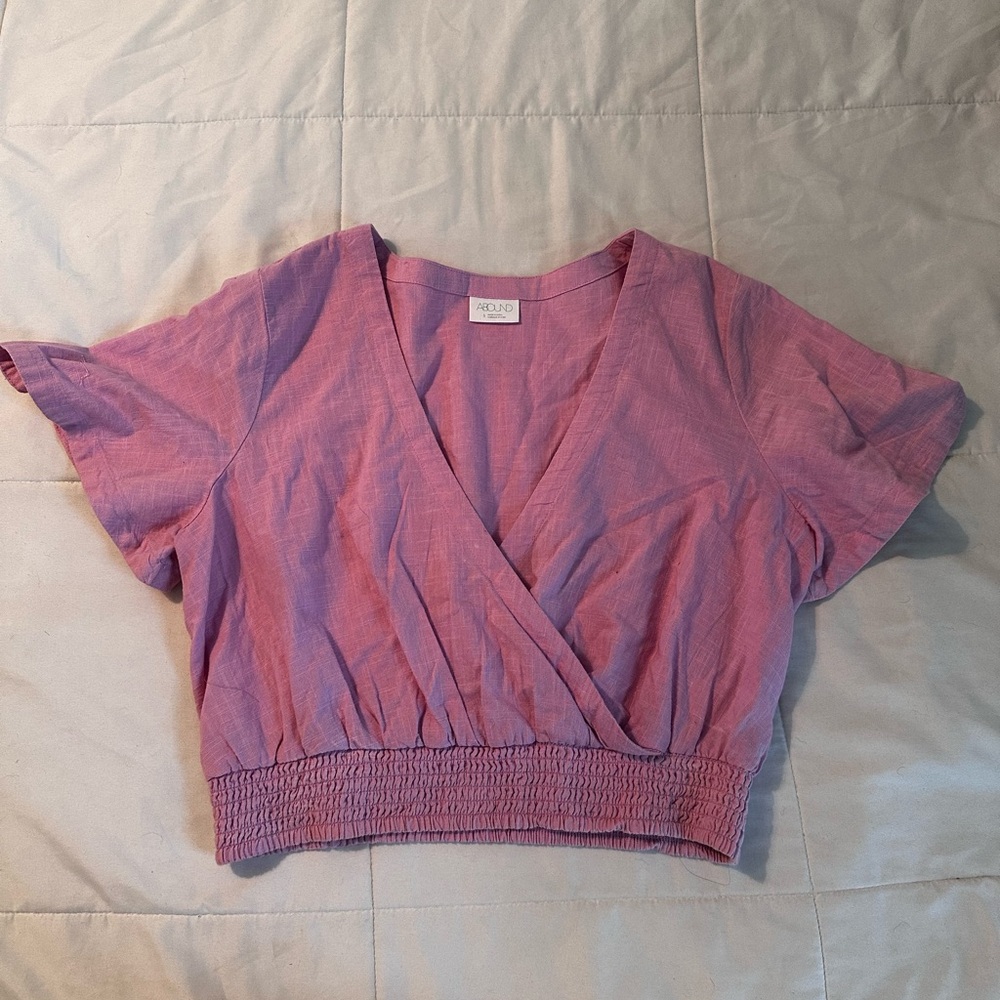 Pink Abound top